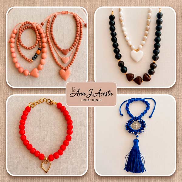 Ana J Acosta Creaciones - Collares y Pulseras