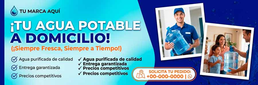 Agua a domicilio - Ejemplo 1